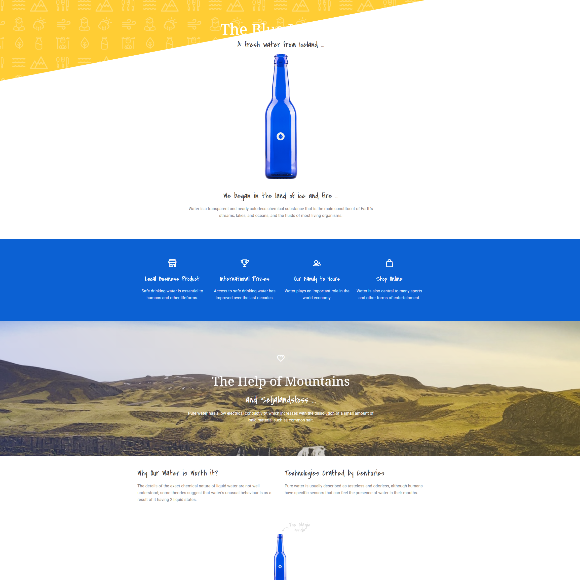 Fancy Product Landing Page