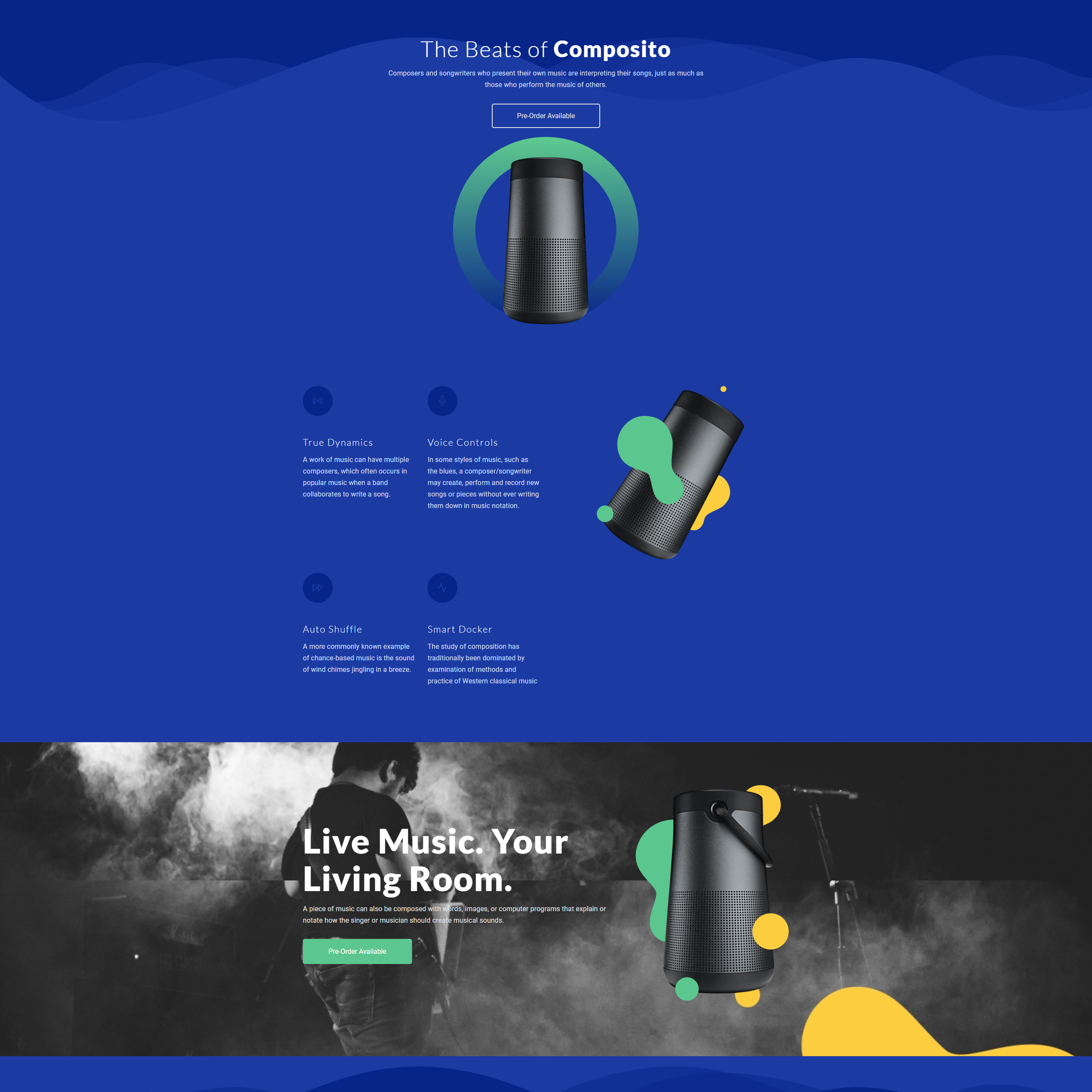 Product Landing Page