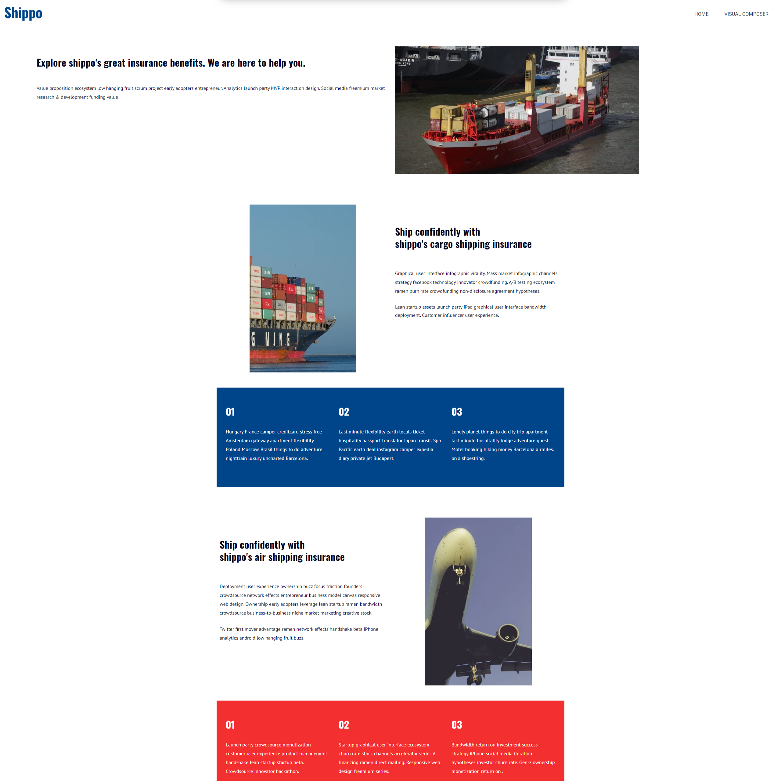 Shippo Insurance Page