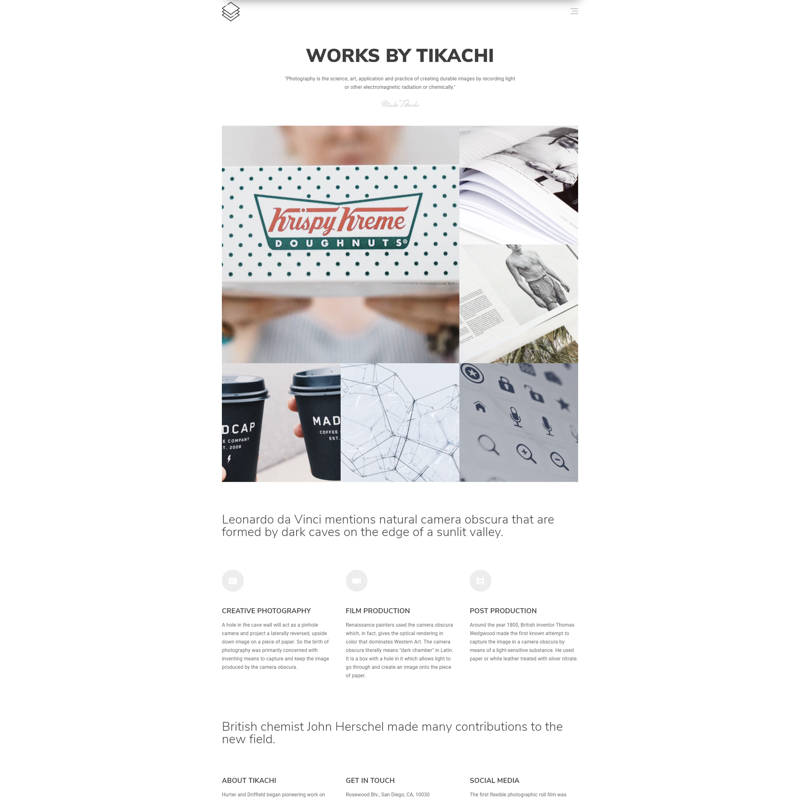 Simple Designer Portfolio